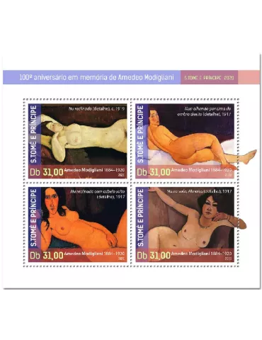 n° 7325/7328 - Timbre SAINT-THOMAS ET PRINCE Poste