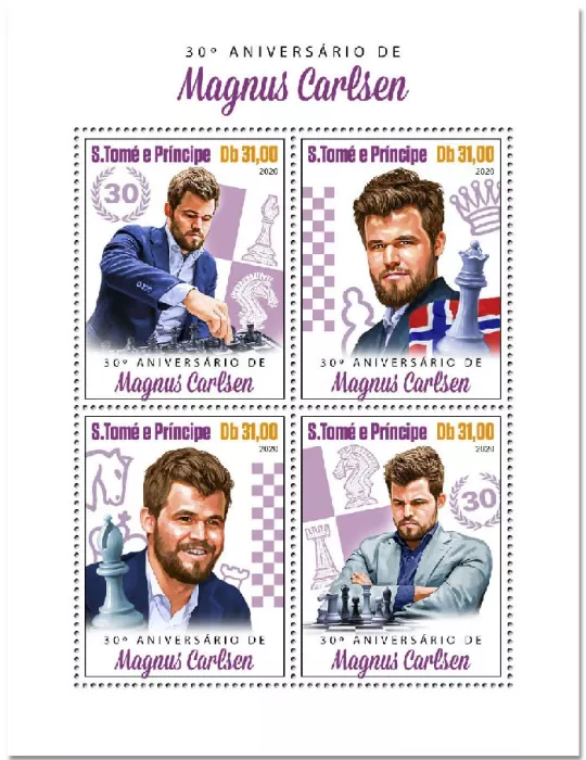 n° 7337/7340 - Timbre SAINT-THOMAS ET PRINCE Poste