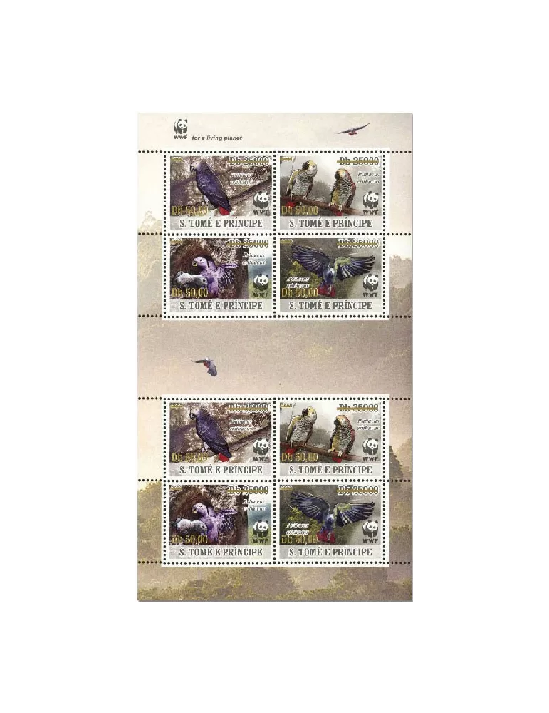 n° 7409/7412 - Timbre SAINT-THOMAS ET PRINCE Poste