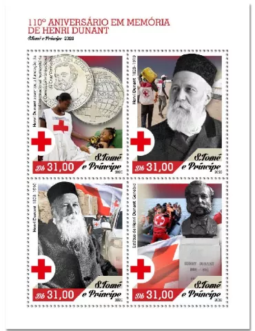 n° 7527/7530 - Timbre SAINT-THOMAS ET PRINCE Poste