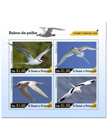 n° 7535/7538 - Timbre SAINT-THOMAS ET PRINCE Poste