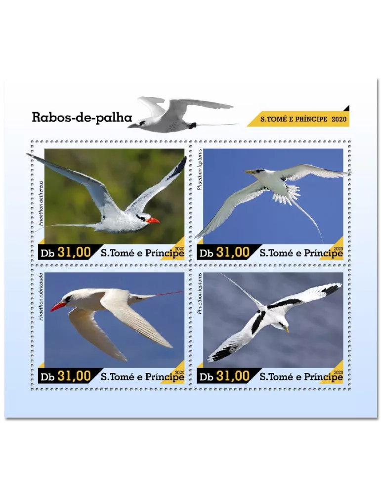 n° 7535/7538 - Timbre SAINT-THOMAS ET PRINCE Poste