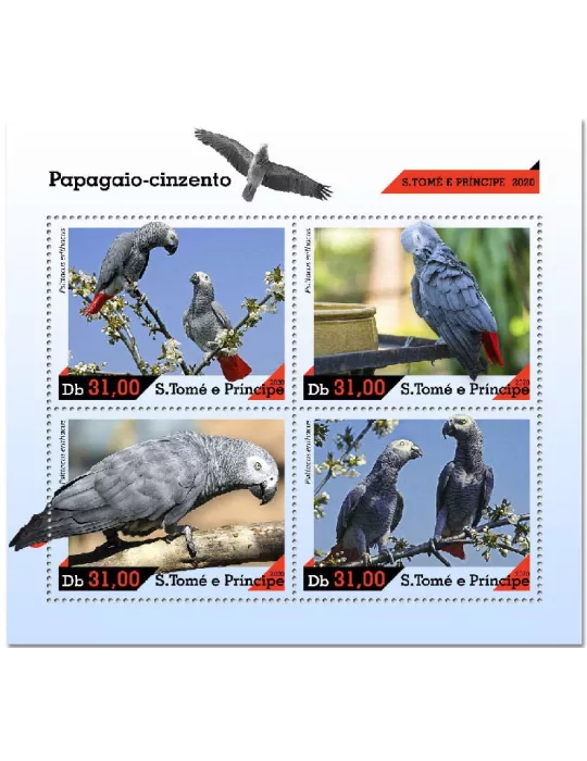 n° 7539/7542 - Timbre SAINT-THOMAS ET PRINCE Poste