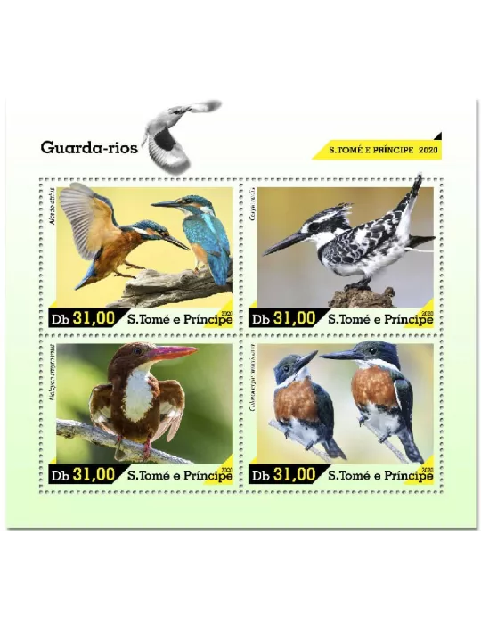 n° 7543/7546 - Timbre SAINT-THOMAS ET PRINCE Poste