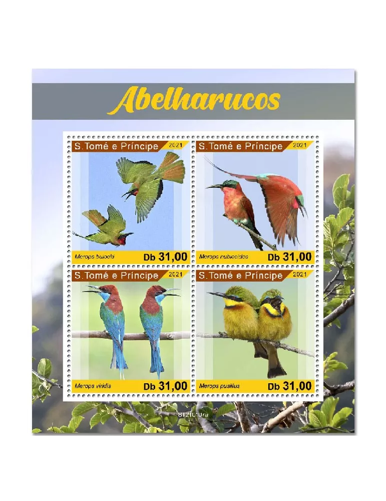 n° 7575/7578 - Timbre SAINT-THOMAS ET PRINCE Poste