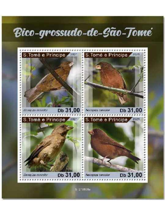 n° 7579/7582 - Timbre SAINT-THOMAS ET PRINCE Poste