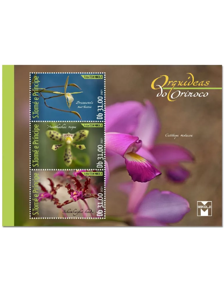 n° 7598/7600 - Timbre SAINT-THOMAS ET PRINCE Poste