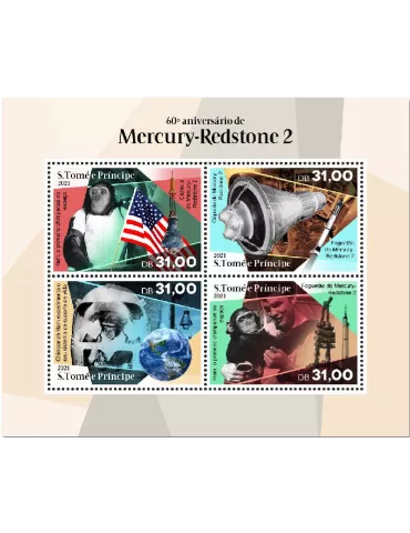 n° 7613/7616 - Timbre SAINT-THOMAS ET PRINCE Poste