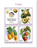n° 7665/7668 - Timbre SAINT-THOMAS ET PRINCE Poste