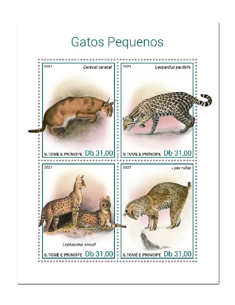 n° 7673/7676 - Timbre SAINT-THOMAS ET PRINCE Poste