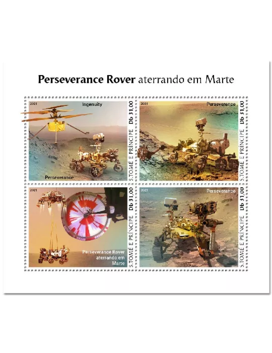 n° 7769/7772 - Timbre SAINT-THOMAS ET PRINCE Poste