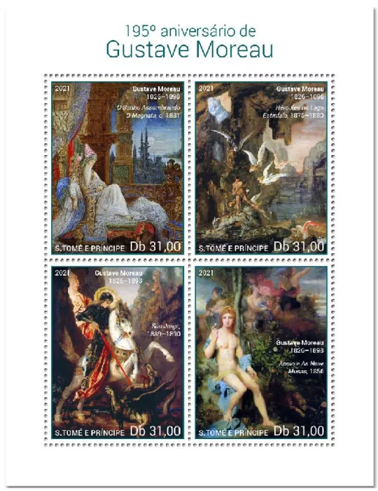 n° 7781/7784 - Timbre SAINT-THOMAS ET PRINCE Poste