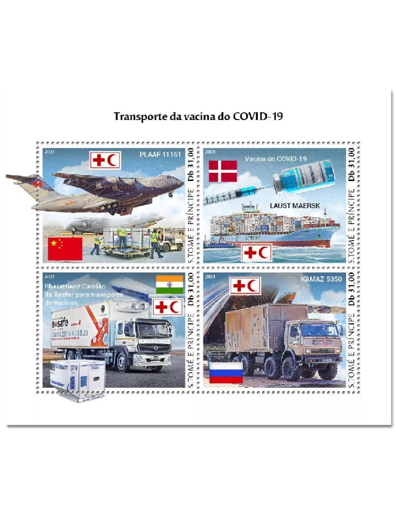 n° 7785/7788 - Timbre SAINT-THOMAS ET PRINCE Poste