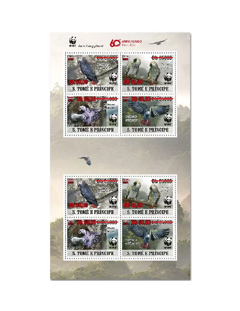 n° 7789/7792 - Timbre SAINT-THOMAS ET PRINCE Poste