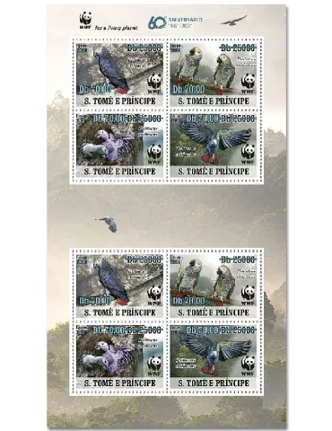 n° 7793/7796 - Timbre SAINT-THOMAS ET PRINCE Poste
