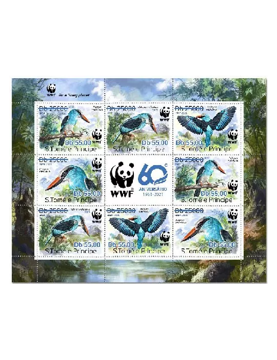 n° 7809/7812 - Timbre SAINT-THOMAS ET PRINCE Poste