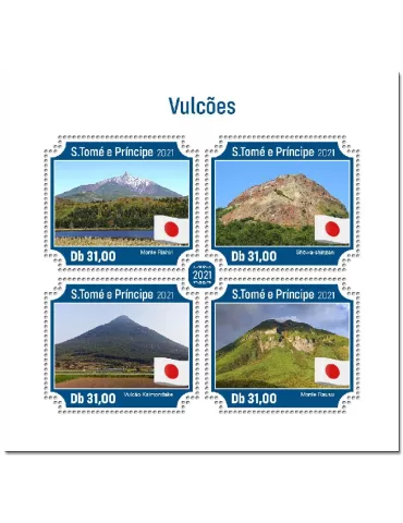 n° 7841/7844 - Timbre SAINT-THOMAS ET PRINCE Poste