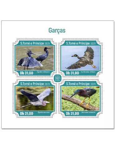 n° 7885/7888 - Timbre SAINT-THOMAS ET PRINCE Poste