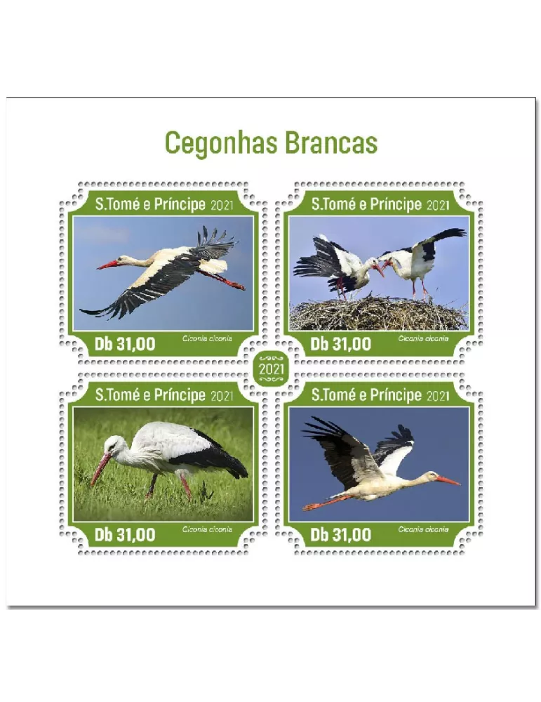 n° 7889/7892 - Timbre SAINT-THOMAS ET PRINCE Poste