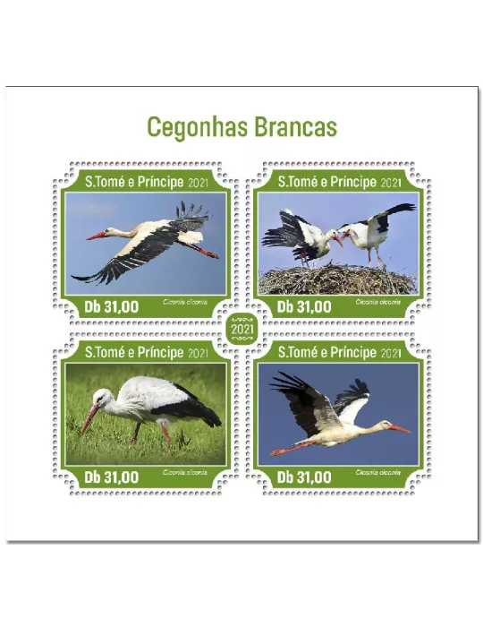 n° 7889/7892 - Timbre SAINT-THOMAS ET PRINCE Poste