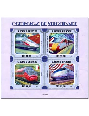 n° 7905/7908 - Timbre SAINT-THOMAS ET PRINCE Poste