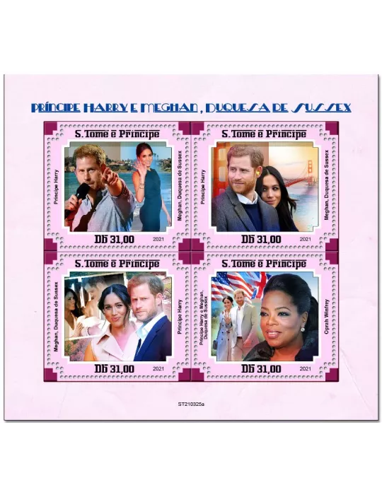 n° 7930/7933 - Timbre SAINT-THOMAS ET PRINCE Poste