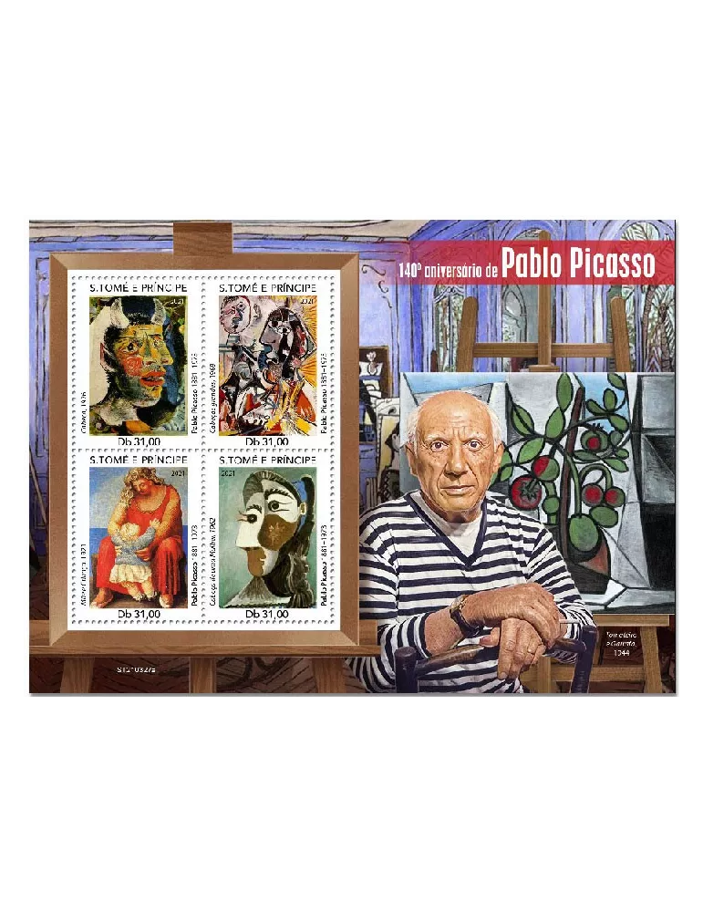 n° 7938/7941 - Timbre SAINT-THOMAS ET PRINCE Poste