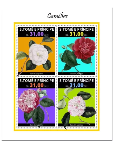 n° 7976/7979 - Timbre SAINT-THOMAS ET PRINCE Poste