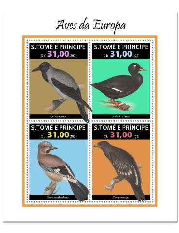 n° 8018/8021 - Timbre SAINT-THOMAS ET PRINCE Poste