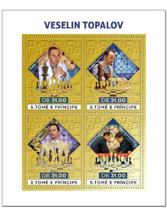 n° 8078/8081 - Timbre SAINT-THOMAS ET PRINCE Poste