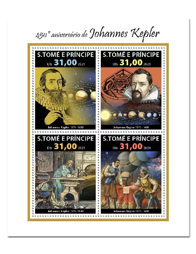 n° 8102/8105 - Timbre SAINT-THOMAS ET PRINCE Poste