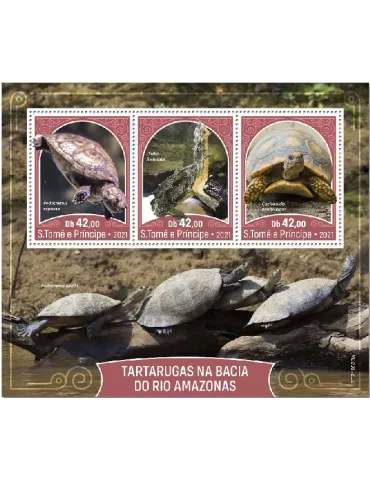 n° 8190/8192 - Timbre SAINT-THOMAS ET PRINCE Poste