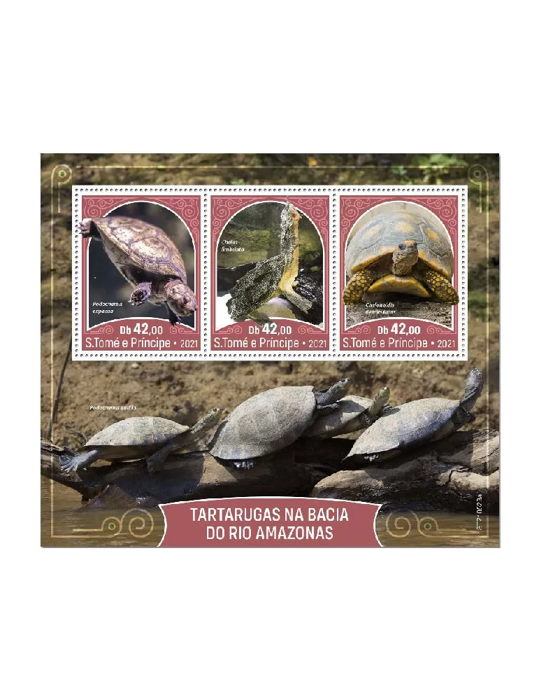 n° 8190/8192 - Timbre SAINT-THOMAS ET PRINCE Poste