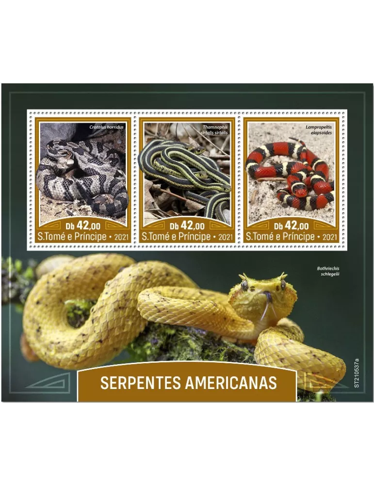 n° 8232/8234 - Timbre SAINT-THOMAS ET PRINCE Poste