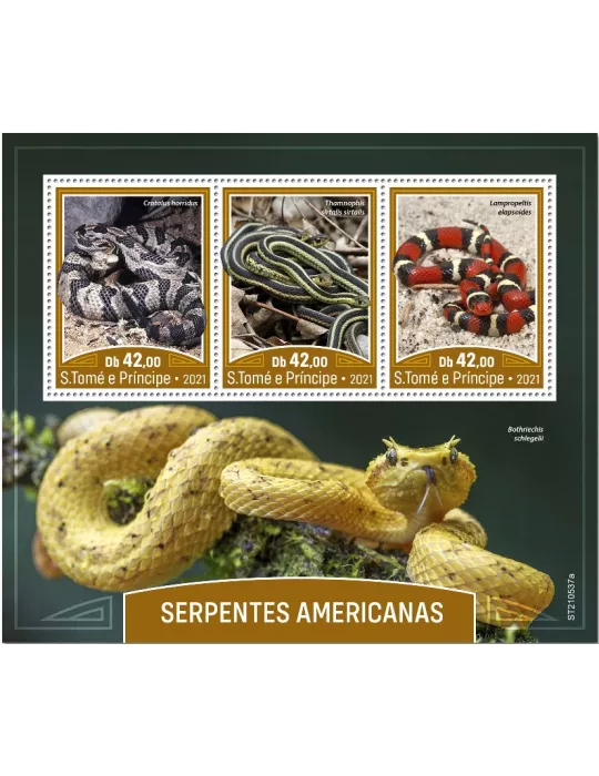 n° 8232/8234 - Timbre SAINT-THOMAS ET PRINCE Poste