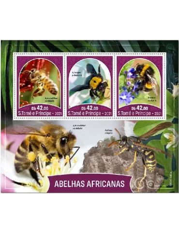 n° 8247/8249 - Timbre SAINT-THOMAS ET PRINCE Poste