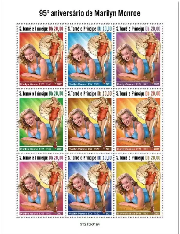 n° 8316/8324 - Timbre SAINT-THOMAS ET PRINCE Poste