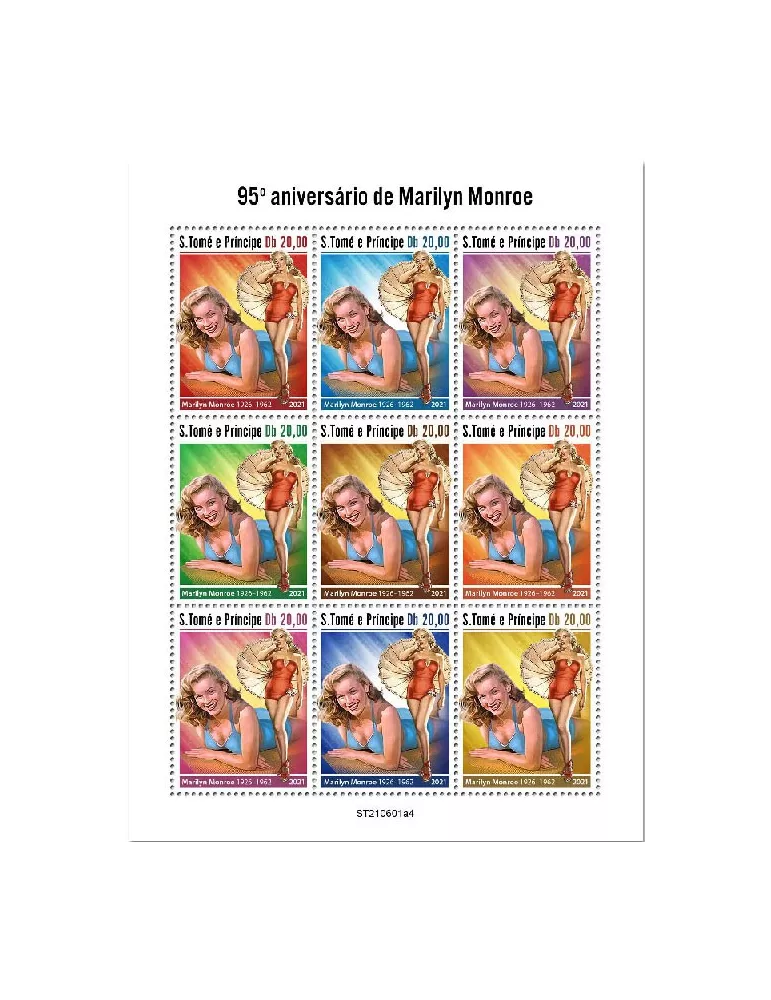 n° 8316/8324 - Timbre SAINT-THOMAS ET PRINCE Poste