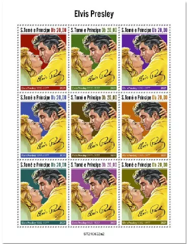 n° 8334/8342 - Timbre SAINT-THOMAS ET PRINCE Poste