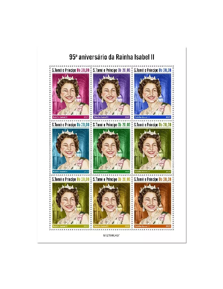 n° 8397/8405 - Timbre SAINT-THOMAS ET PRINCE Poste