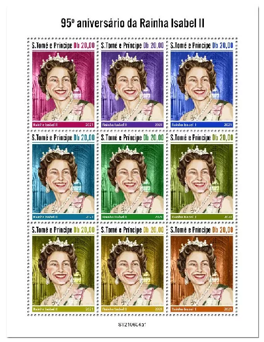 n° 8397/8405 - Timbre SAINT-THOMAS ET PRINCE Poste