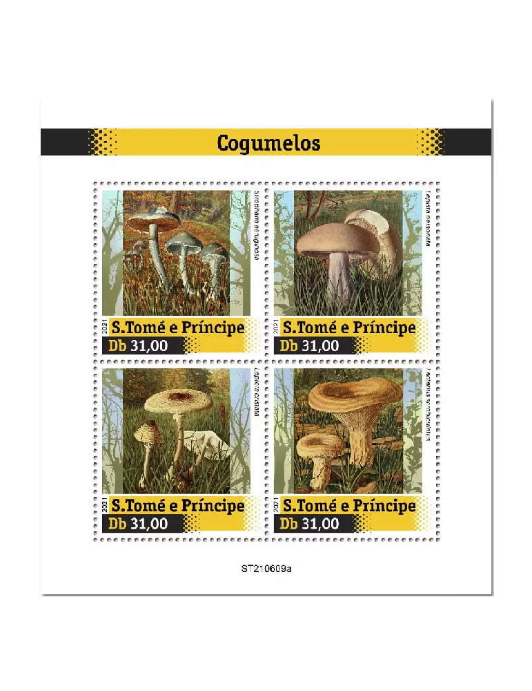 n° 8513/8516 - Timbre SAINT-THOMAS ET PRINCE Poste