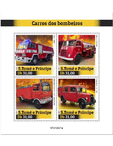 n° 8561/8564 - Timbre SAINT-THOMAS ET PRINCE Poste