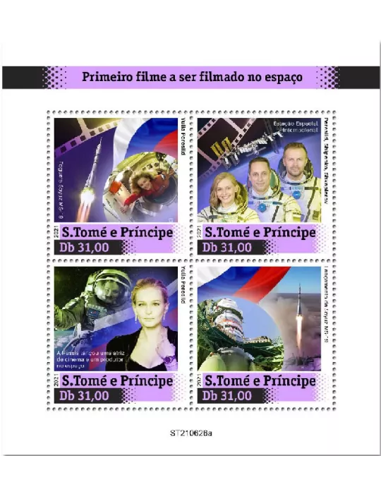 n° 8581/8584 - Timbre SAINT-THOMAS ET PRINCE Poste