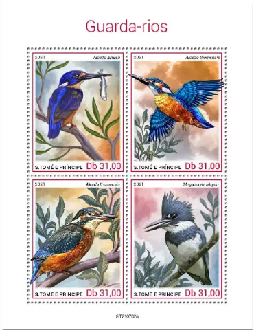 n° 8603/8606 - Timbre SAINT-THOMAS ET PRINCE Poste