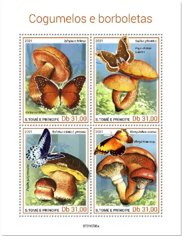 n° 8615/8618 - Timbre SAINT-THOMAS ET PRINCE Poste