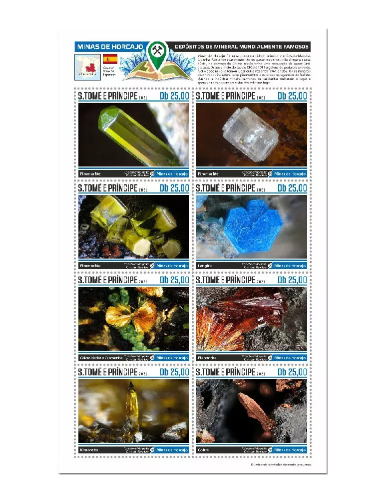 n° 8627/8634 - Timbre SAINT-THOMAS ET PRINCE Poste