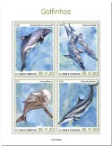 n° 8635/8638 - Timbre SAINT-THOMAS ET PRINCE Poste