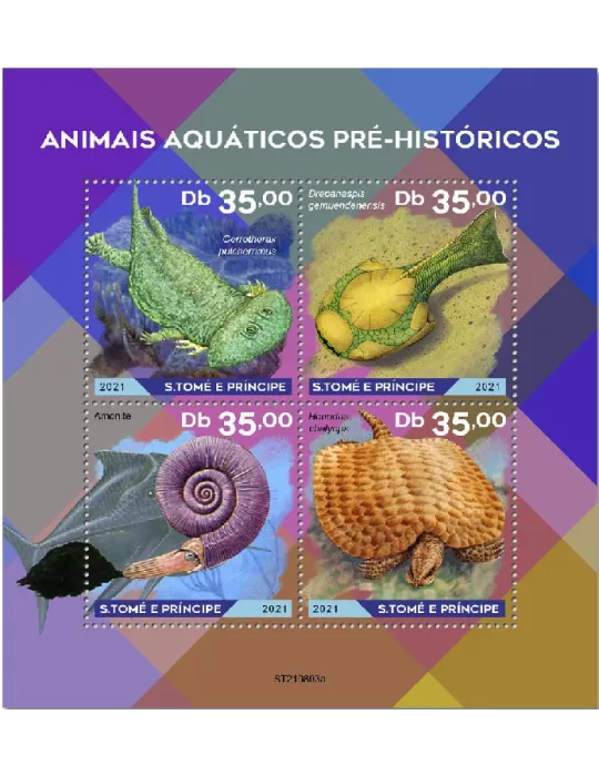 n° 8719/8722 - Timbre SAINT-THOMAS ET PRINCE Poste