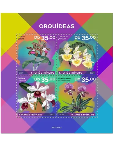 n° 8723/8726 - Timbre SAINT-THOMAS ET PRINCE Poste